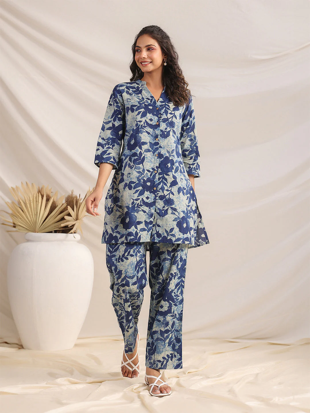 Indigo Co-ord Set