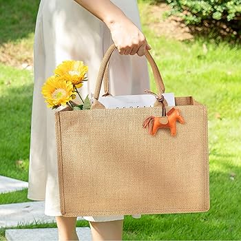 Jute Tote Bag